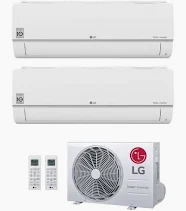 LG multisplit met 2 X 3.5KW wandmodel met WIFI & Luchtreiniger - Inclusief standaard montage kopen bij KH Installaties LG multisplit met 2 X 3.5KW wandmodel met WIFI & Luchtreiniger - Inclusief standaard montage - LG LG - Productfoto