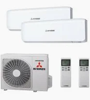 Mitsubishi heavy Industries Multi split buiten unit SCM45ZS-W + Wandmodel 2.5KW + Wandmodel 3.5KW met WIFI - Inclusief standaard montage kopen bij KH Installaties Mitsubishi heavy Industries Multi split buiten unit SCM45ZS-W + Wandmodel 2.5KW + Wandmodel 3.5KW met WIFI - Inclusief standaard montage - Mitsubishi Heavy Industries Onbekend - Productfoto
