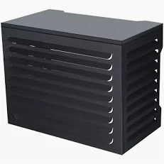 Qventi CAL100 Airco Omkasting Aluminium Zwart L kopen bij KH Installaties Qventi CAL100 Airco Omkasting Aluminium Zwart L - KH Installaties Airconditioning - Productfoto