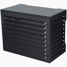 Qventi CAL100 Airco Omkasting Aluminium Zwart M kopen bij KH Installaties Qventi CAL100 Airco Omkasting Aluminium Zwart M - KH Installaties Airconditioning - Productfoto