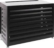 Qventi CAL100 Airco Omkasting Aluminium Zwart S kopen bij KH Installaties Qventi CAL100 Airco Omkasting Aluminium Zwart S - KH Installaties Airconditioning - Productfoto