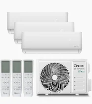Qventi multi-split airco SAC30MRW-3 ODU 7,9kW wandunits 2x SAC9MRW 2,6kW + SAC12MRW 3,5kW kopen bij KH Installaties Qventi multi-split airco SAC30MRW-3 ODU 7,9kW wandunits 2x SAC9MRW 2,6kW + SAC12MRW 3,5kW - KH Installaties Airconditioning - Productfoto