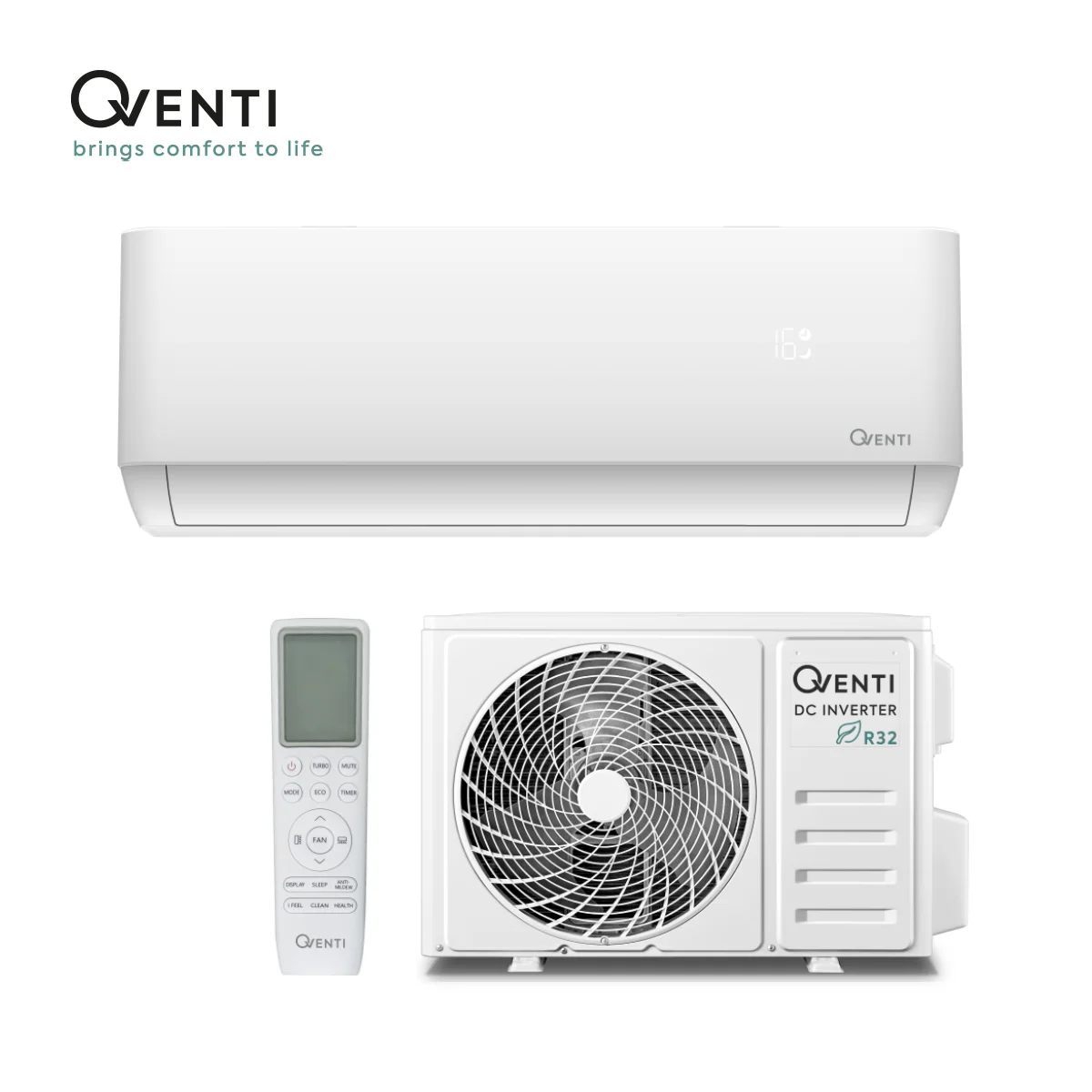 Qventi Matador wandmodel airco SAC9MRW 2,6kW 1 Qventi Matador wandmodel airco SAC9MRW 2,6kW